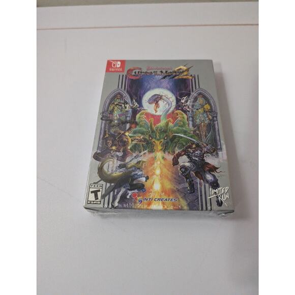 Bloodstained Curse Of The Moon 2 Classic Edition Switch LRG NEW SEALED - Picture 1 of 4